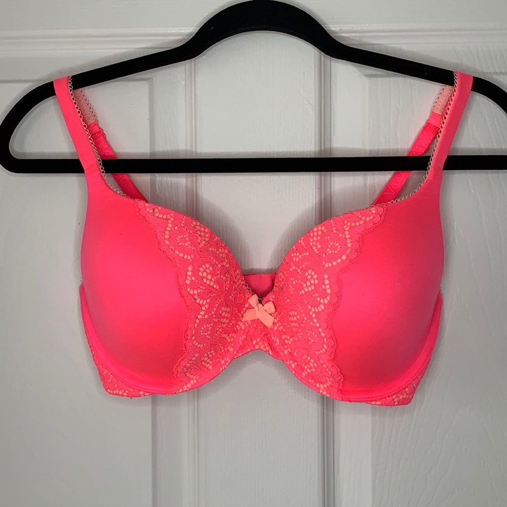 Neon Pink VS Push-Up Perfect Shape Bra